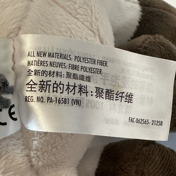 Disney Parks Pua Big Feet Plush Stuffed Animal, White/Pink/Brown 10 inches Moana - Picture 8 of 14